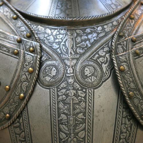 breastplate of armor