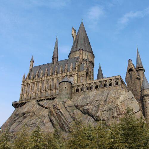 stately castle